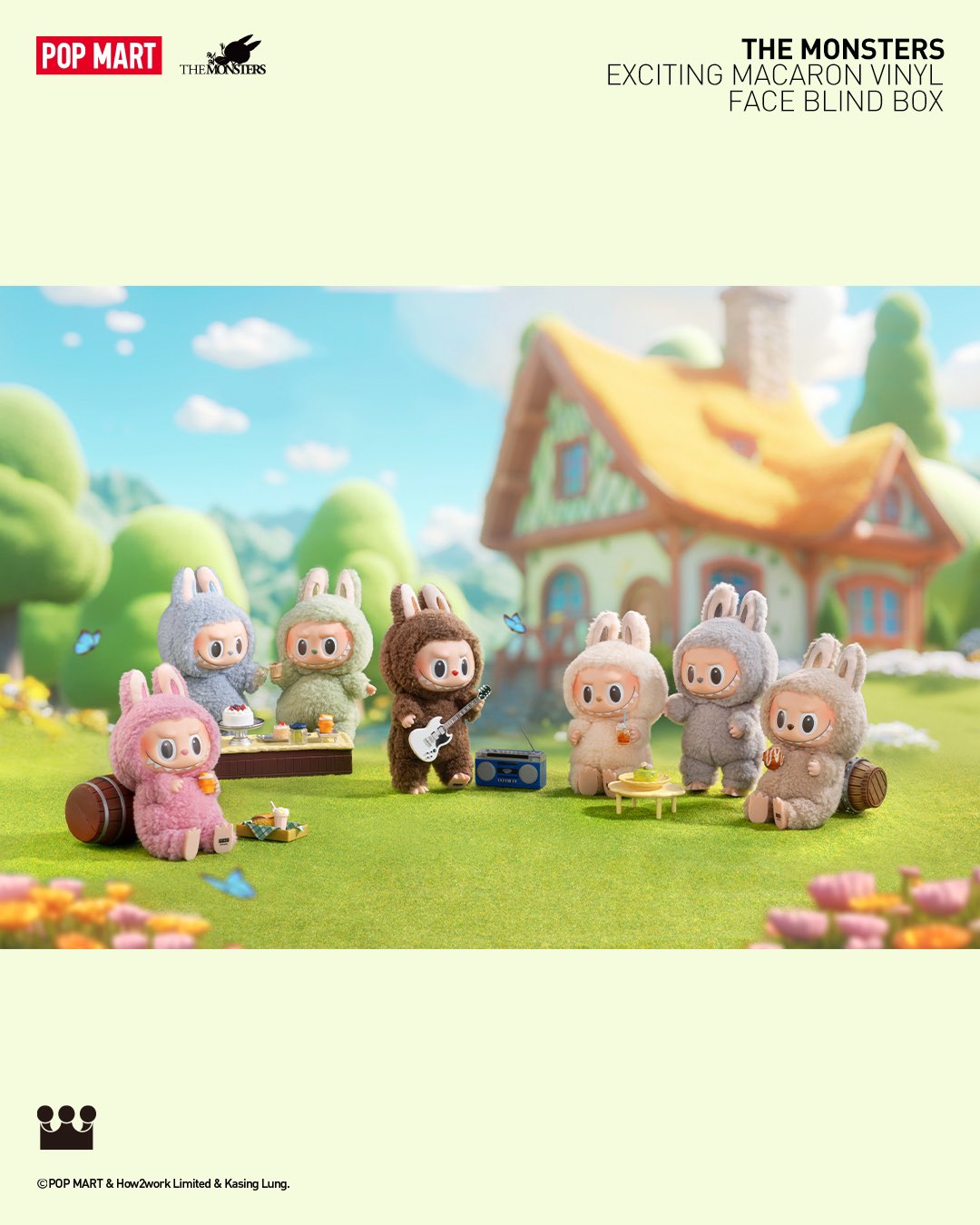 2BOX】POPMART LABUBU THE MONSTERS マカロン