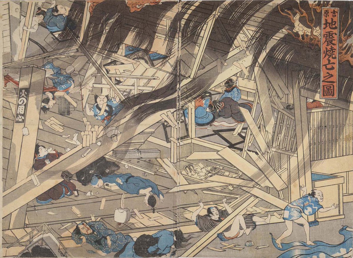 NHK大河ドラマ「べらぼう」の冒頭は吉原炎上で始まりましたが、吉原