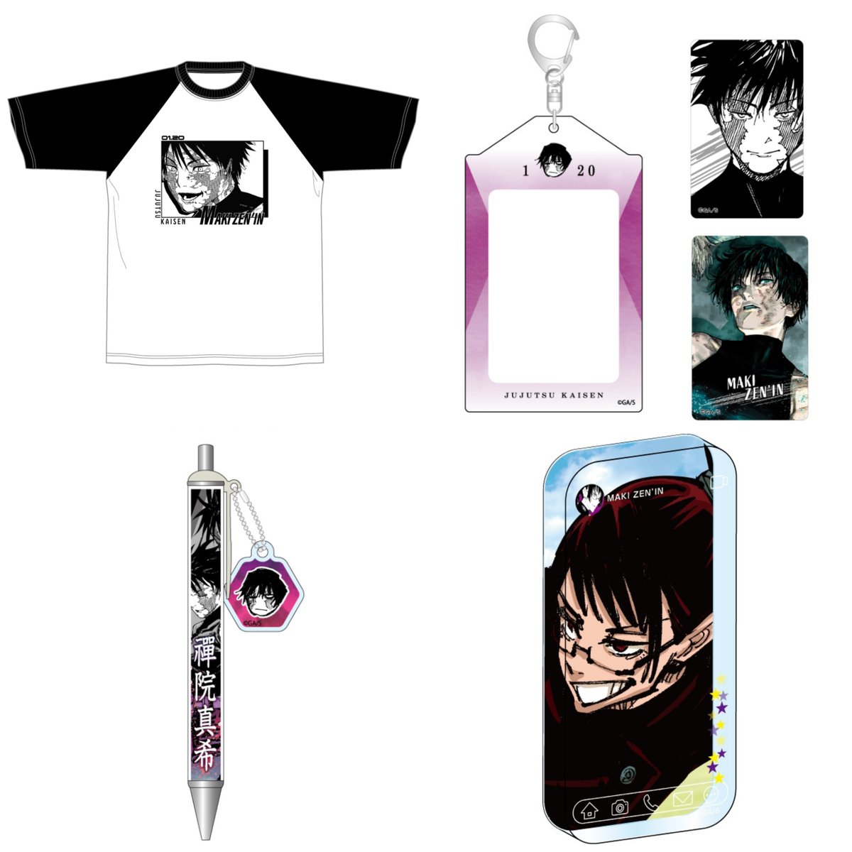 JUMP SHOP】 明日1月20日(月)より『呪術廻戦』禪院真希・禪院真依の