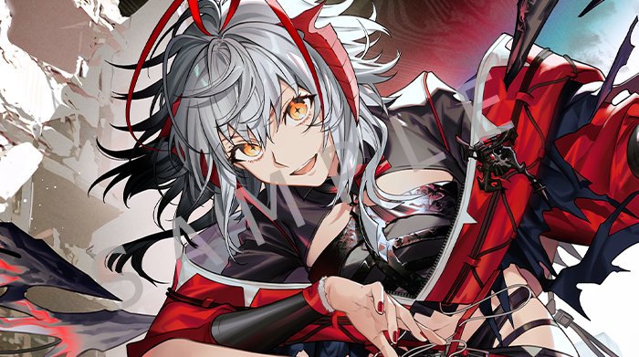 アークナイツ5thアニバーサリー アートブックに 今回描き下ろしさせて