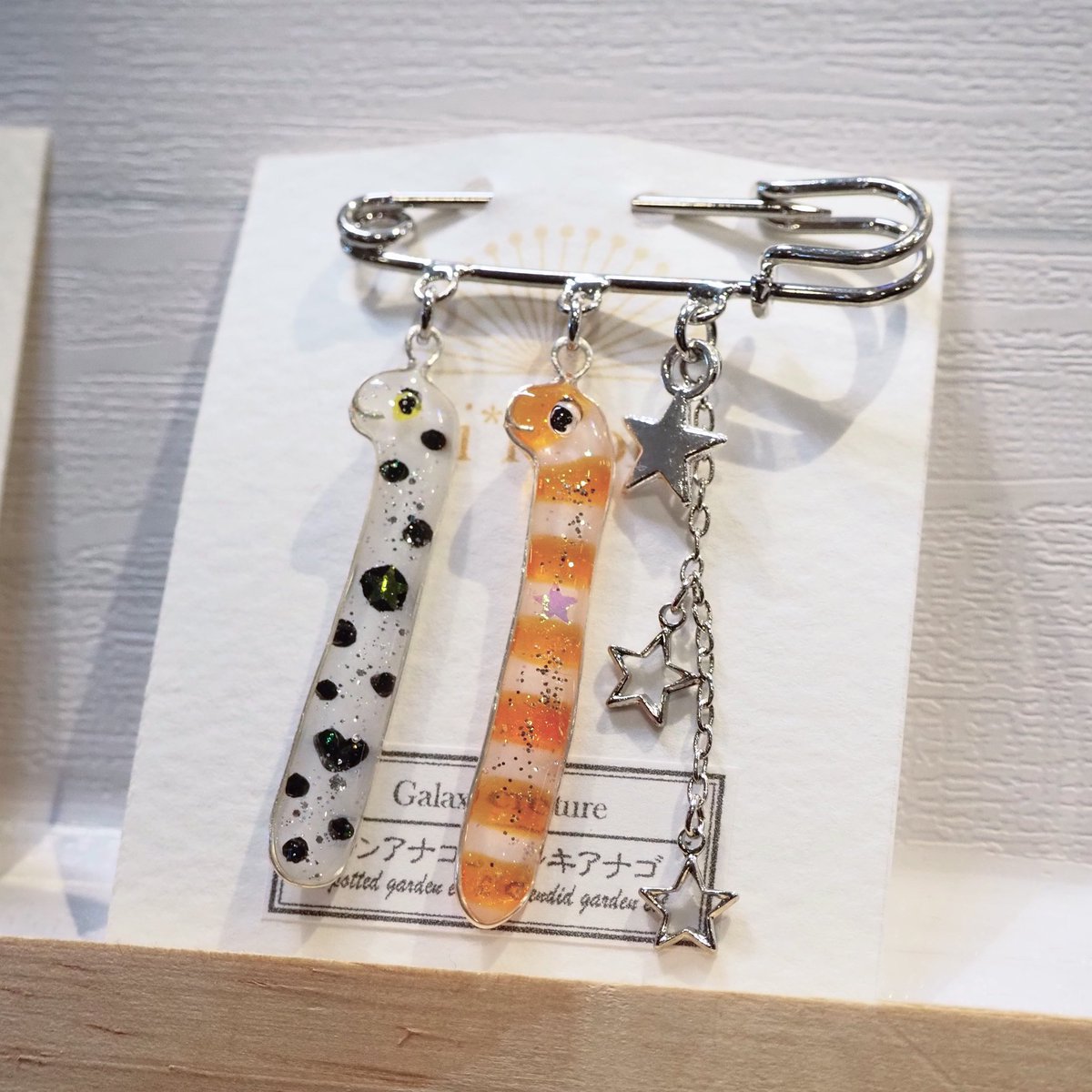 キナッコ(@kinattsuyan)さま ヘアピンにタイピンにワンポイントに