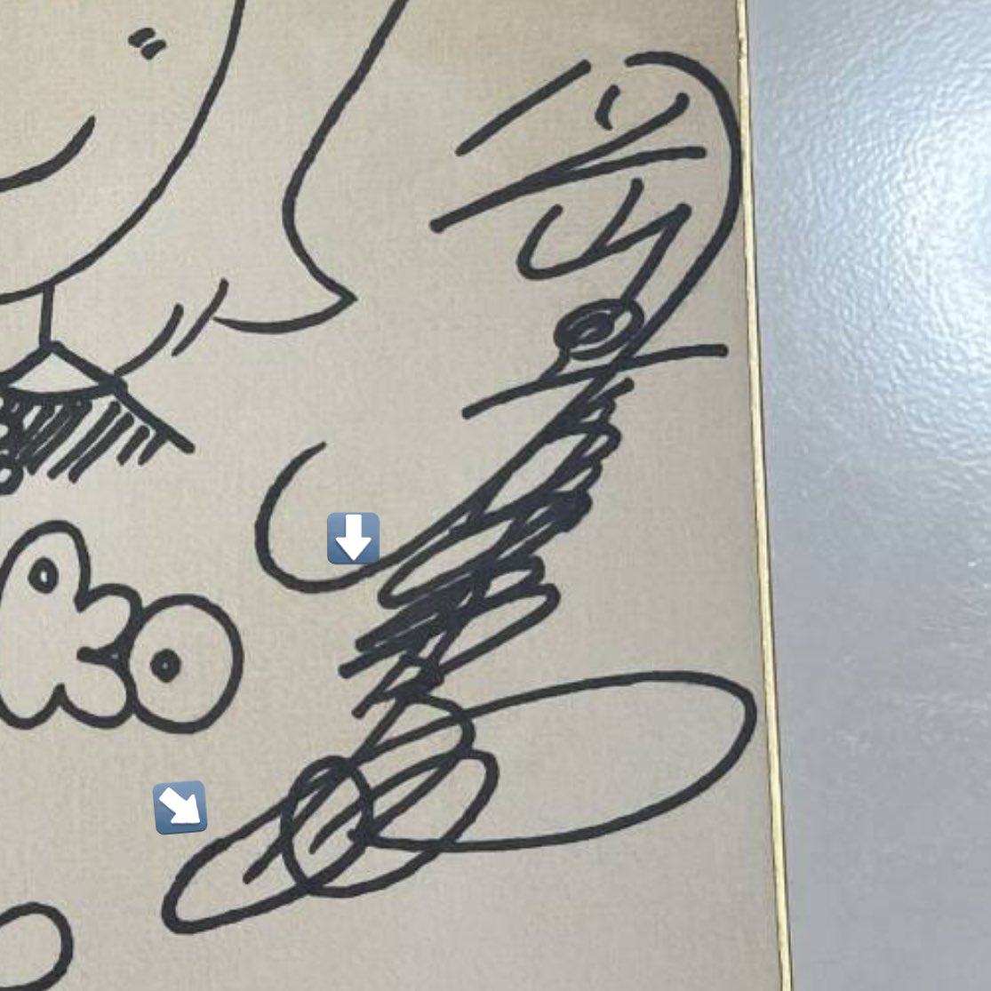 ⚠️注意喚起⚠️ またヤフオクに岡田有希子さんのサイン色紙❓とされ