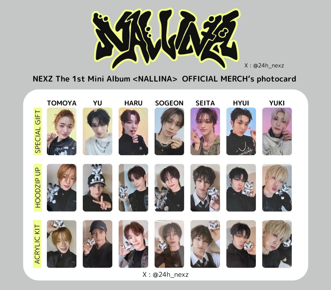 NEXZ NALLINA サノク トレカ 공방 1 NEXZ O-RLY? 1週目 Mカウントダウン サノク トレカ トモヤ - メルカリ