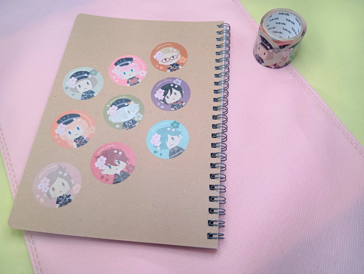 大本丸博 グッズ紹介】 マスキングロールステッカーvol.1~vol.13 御伴