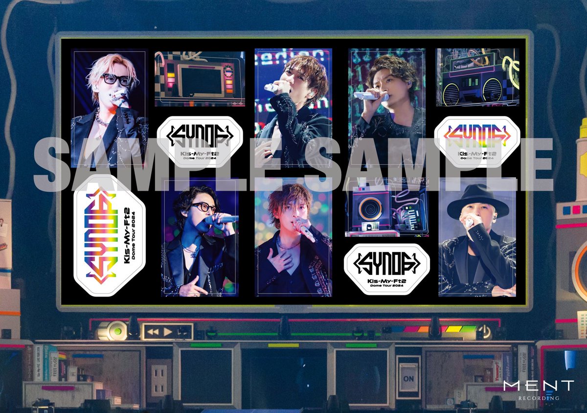 Kis-My-Ft2 Dome Tour 2024 Synopsis🎮 予約・購入者特典決定🎉 初回盤