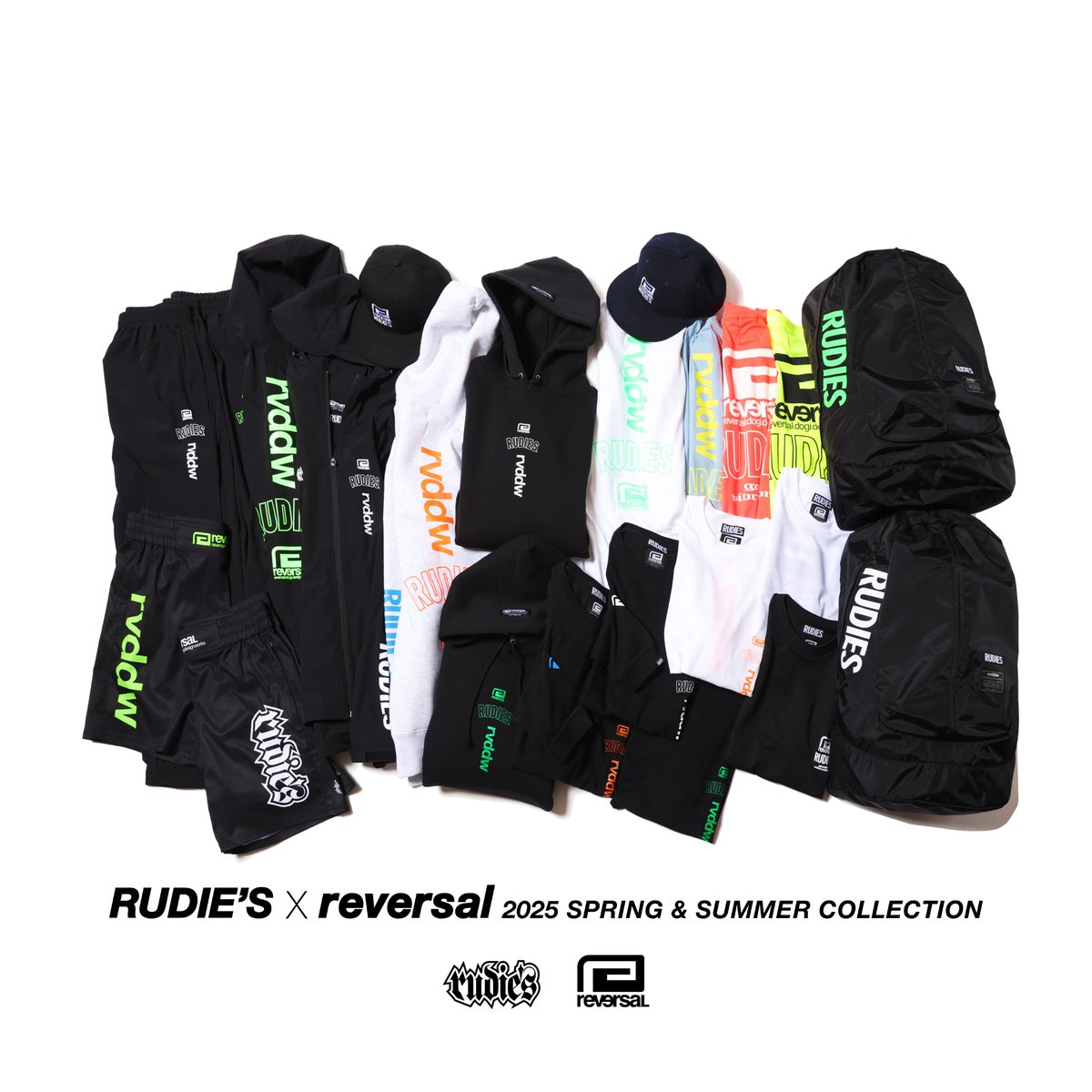 RUDIE'S x reversal コラボレーションアイテムが2.21(金)よりリリース