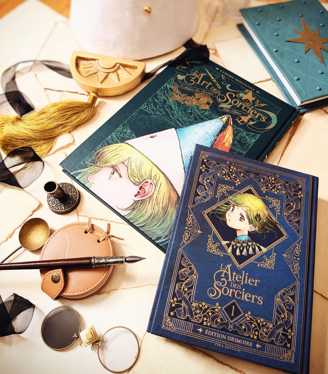 Atelier des sorciers （フランス語版とんがり帽子のアトリエ） 画集と