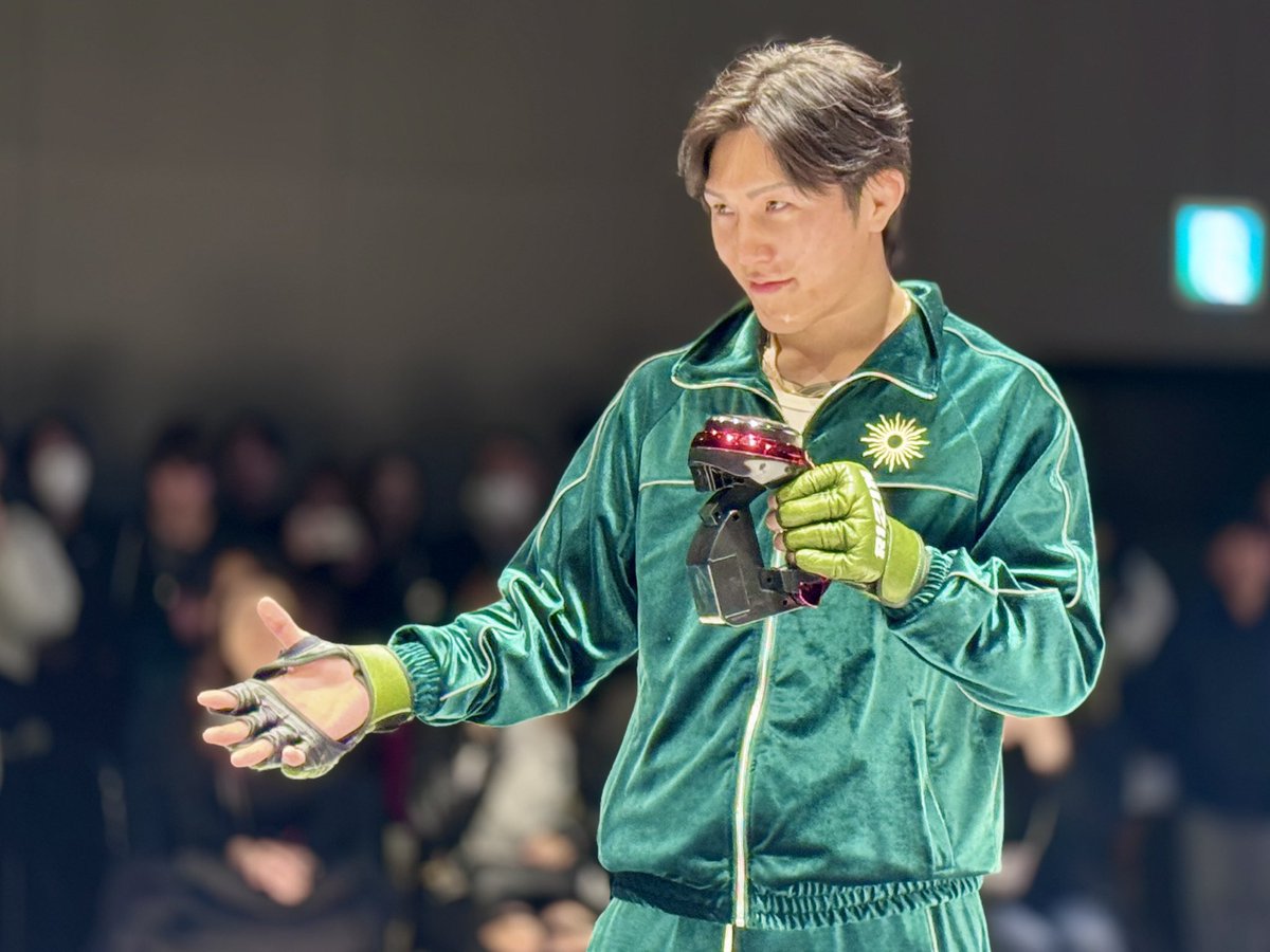 ナイロンセットアップ RIZIN 伊藤裕樹　JTPT