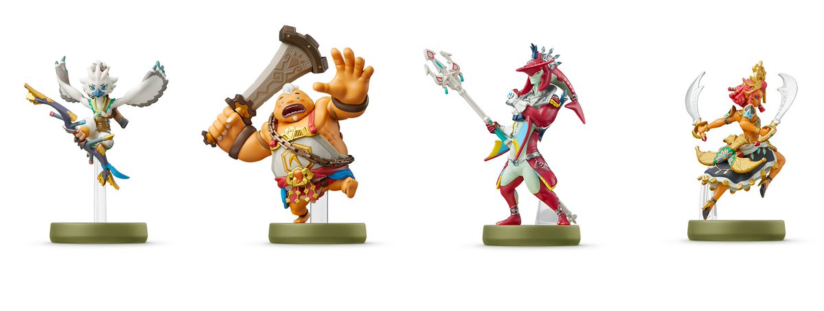 チューリ、ユン坊、シド、ルージュのamiiboは、 マイニンテンドー