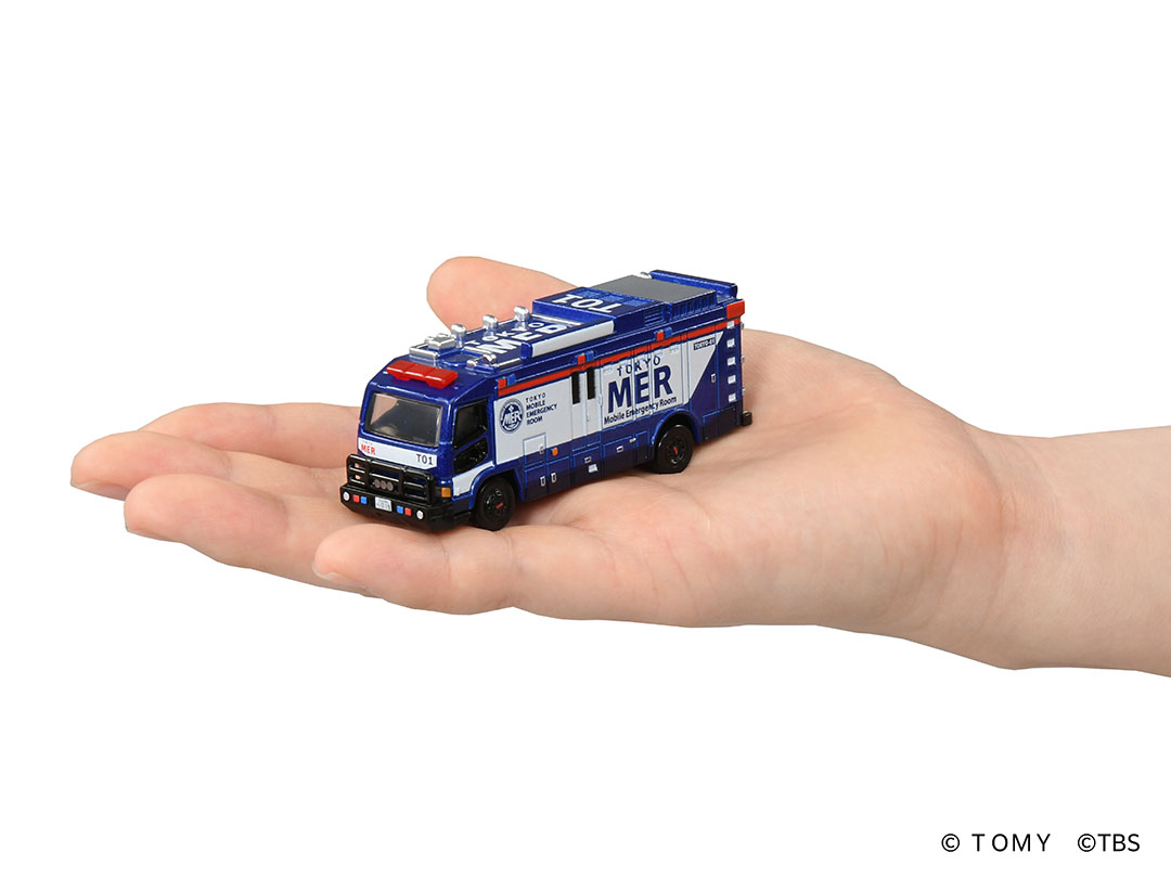 TOKYO MER】に登場する ERカー「T01」が #トミカ になって登場
