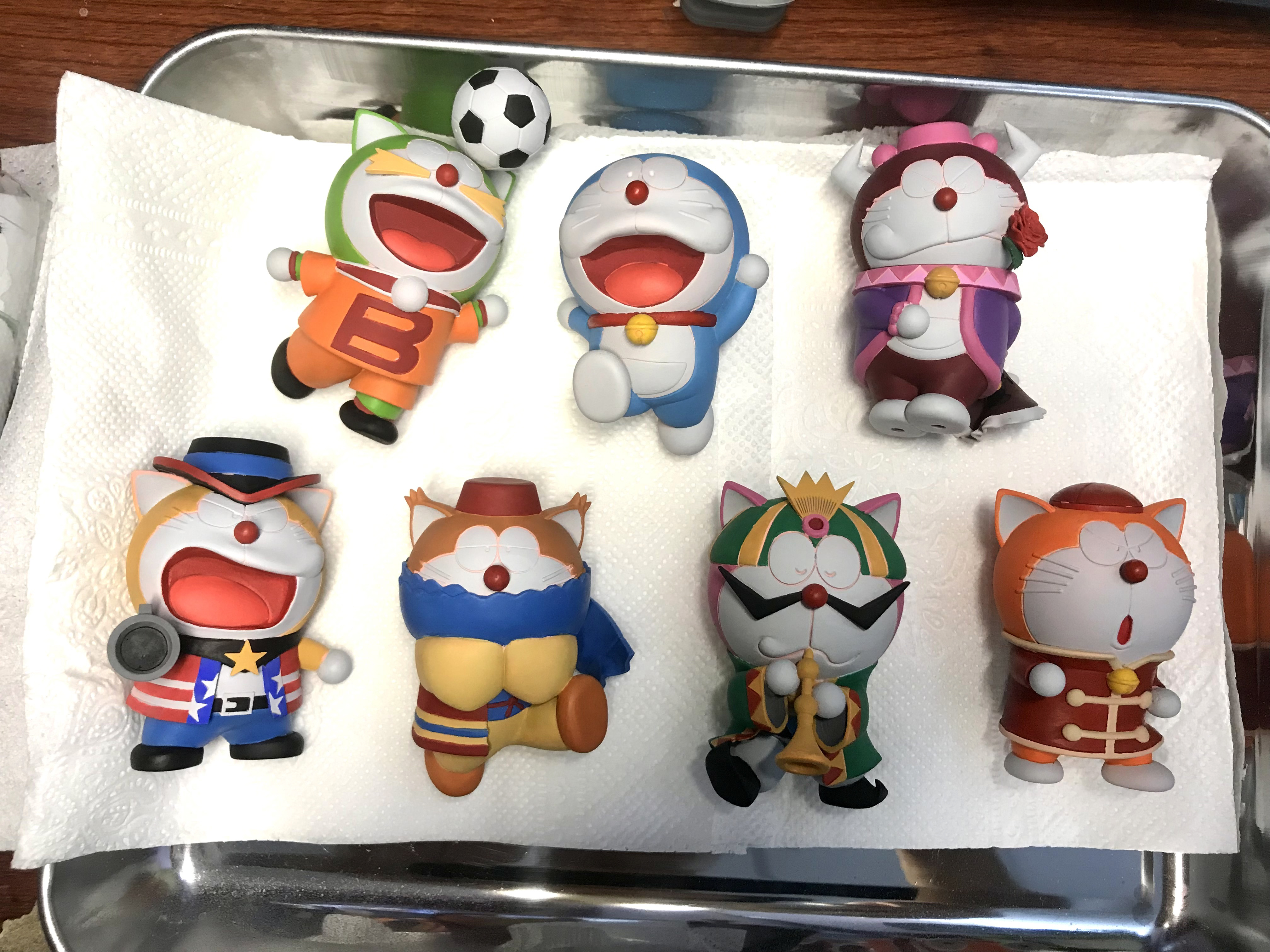 ドラえもんズぬいぐるみ4つドラザキッド、ドラリーニョ、ドラメッド