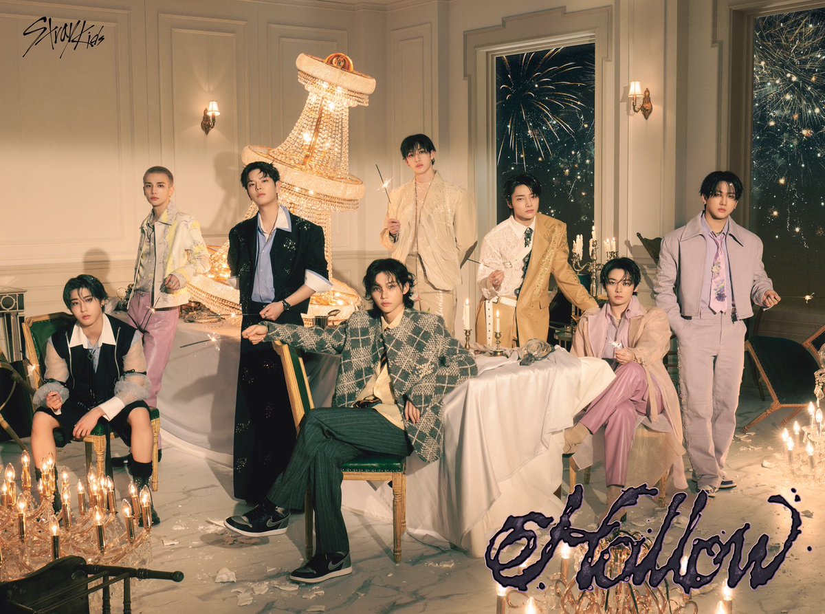 Stray Kids JAPAN 3rd Mini Album『Hollow』 Jacket Images 2025.06.18