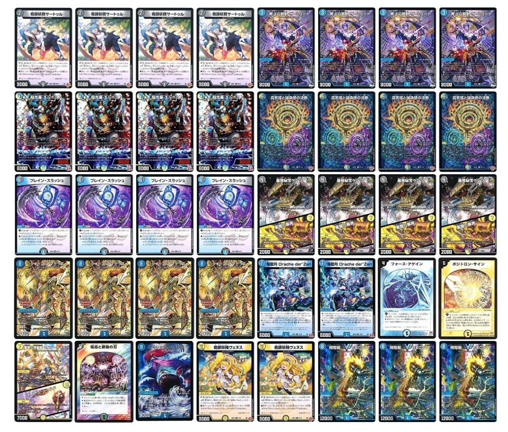 今日使ったペテンシーループ改めアマテラスループ 神のカード《水面