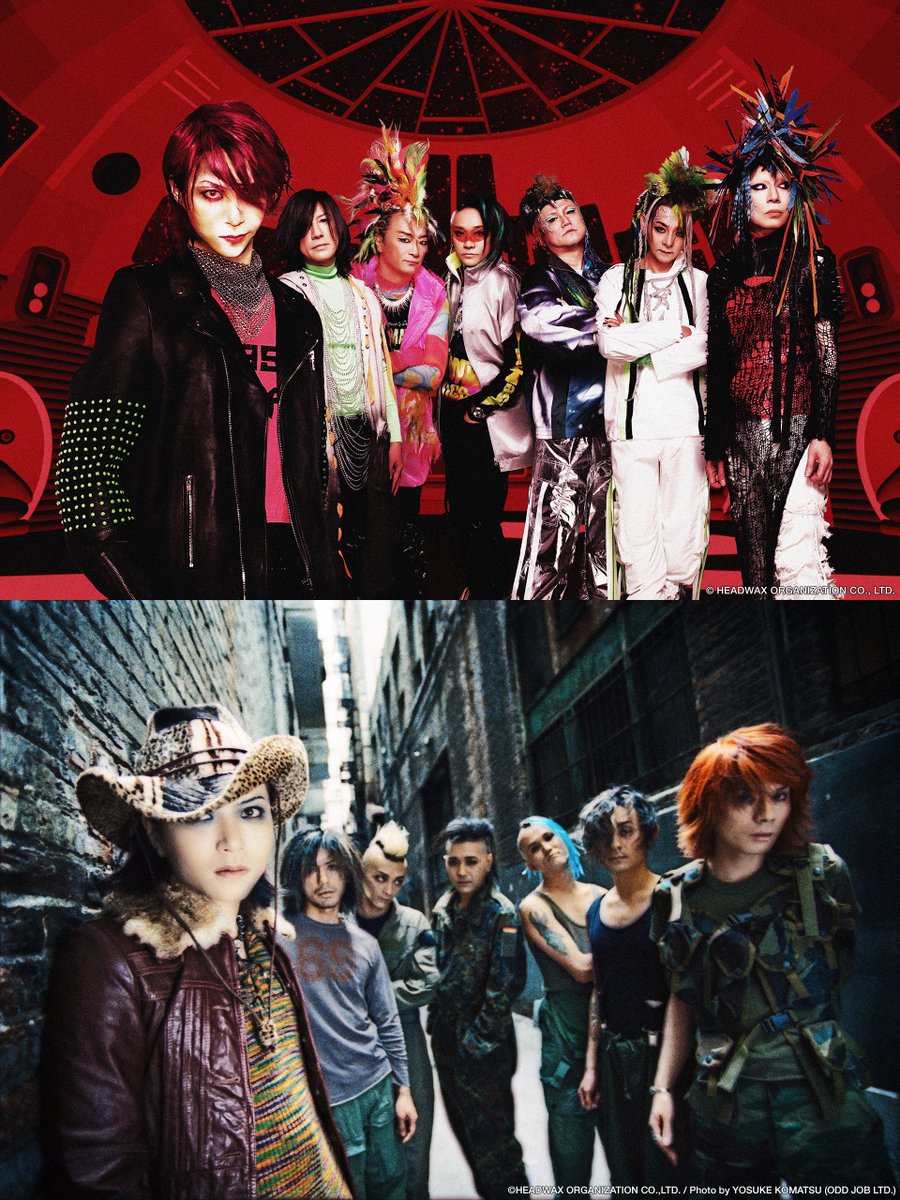 ◤￣￣気づきましたか？＿＿◢ 新たな衣装に身を包んだhideとメンバー