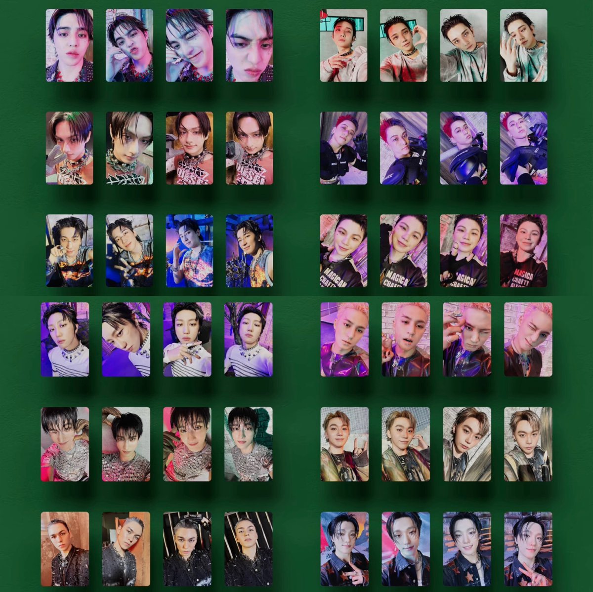 SEVENTEEN (세븐틴) セブチ 5th Album HAPPY BURSTDAY トレカ 一覧