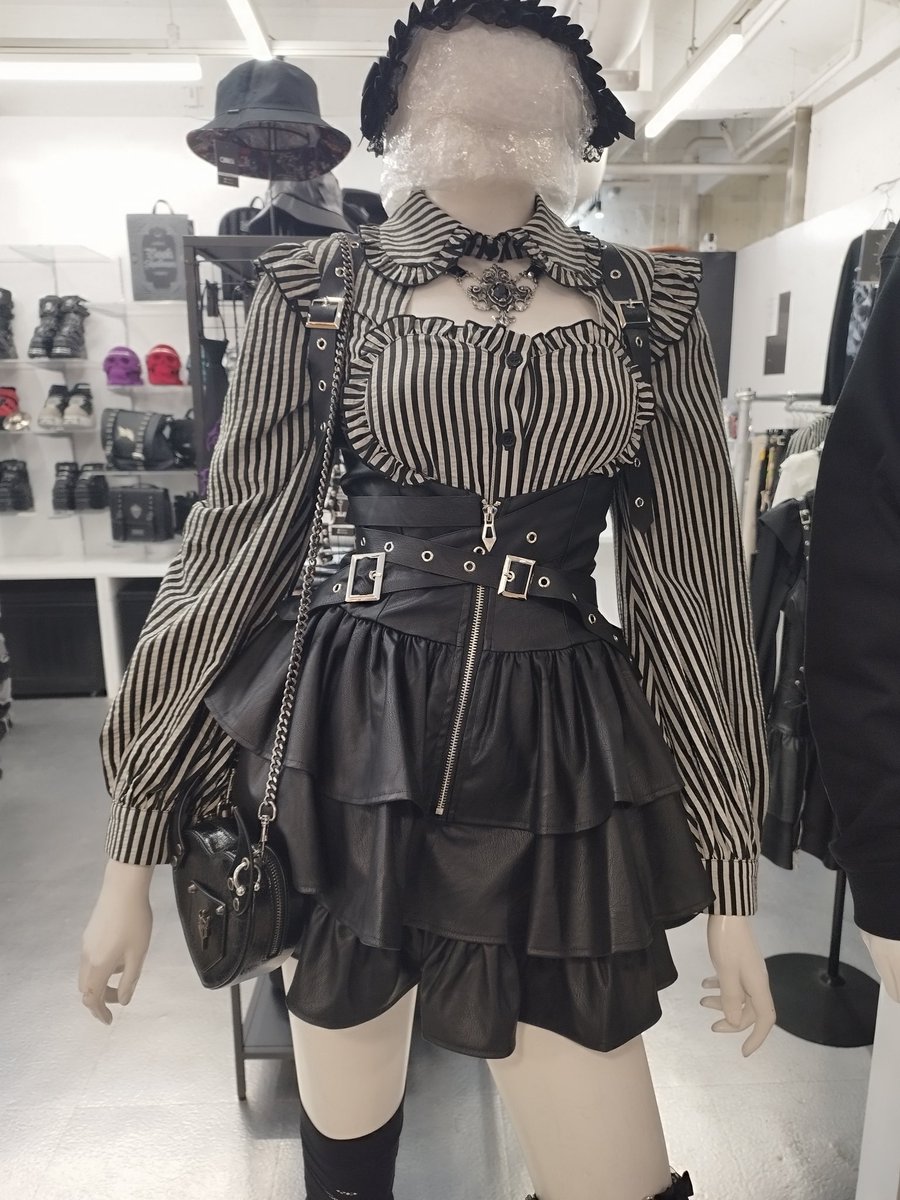 コスプレ衣装 Frill QOOZA Leather Dress IMVAL
