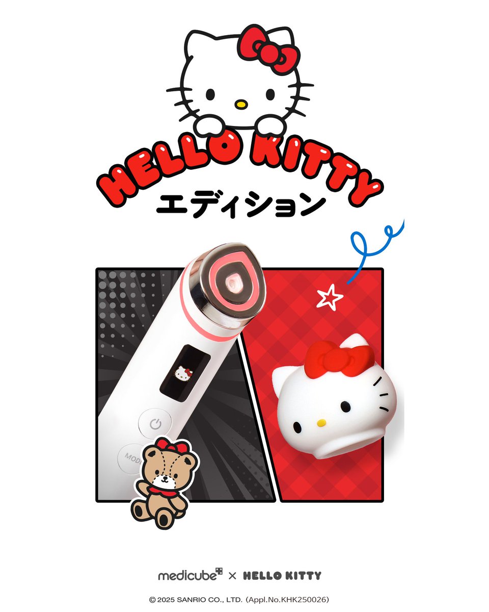 HELLO KITTY エディションがついに帰って来た！／ 🍎 【medicube】AGE