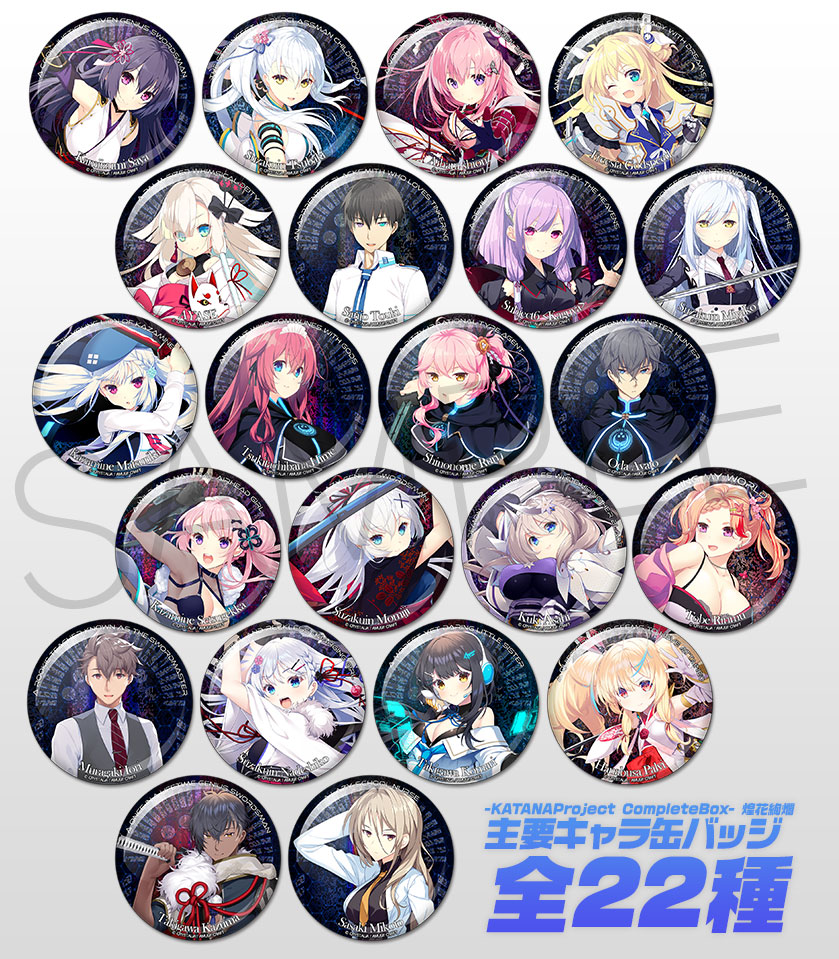 MK15th project 缶バッジ Art by からながれ×25 MK15th project 缶