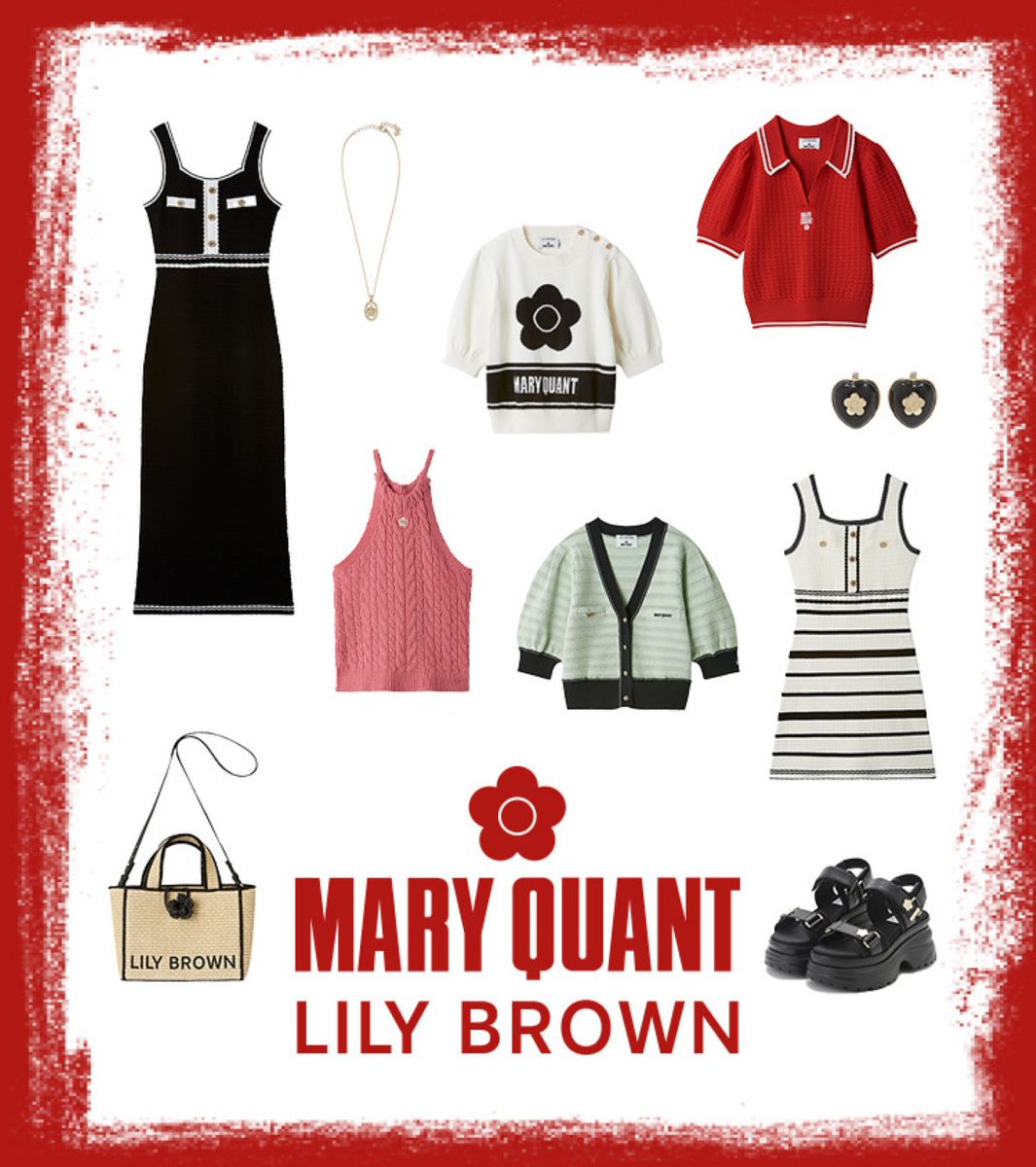 LILY BROWN × MARY QUANT '25 Summer Beach Collection🏖✨ ＼ 毎年