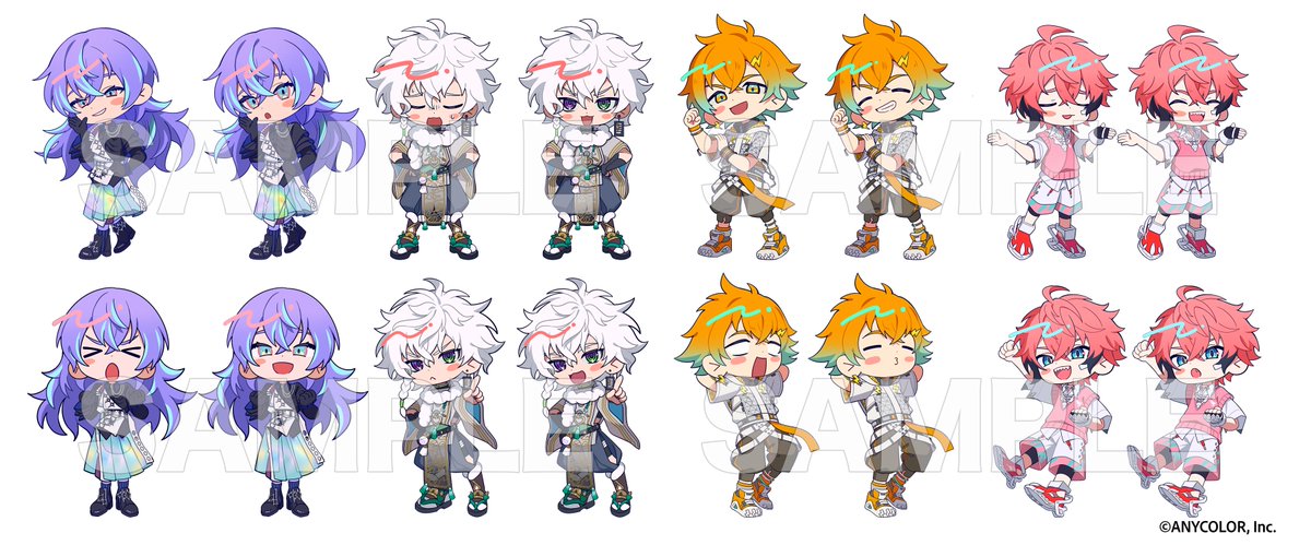 にじさんじ所属 叢雲カゲツさん、宇佐美リトさん、赤城ウェンさん、星