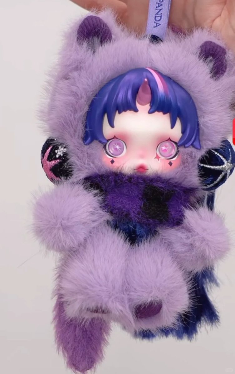 マイリトルポニー スカルパンダぬいぐるみペンダント😊💖 #SP与小