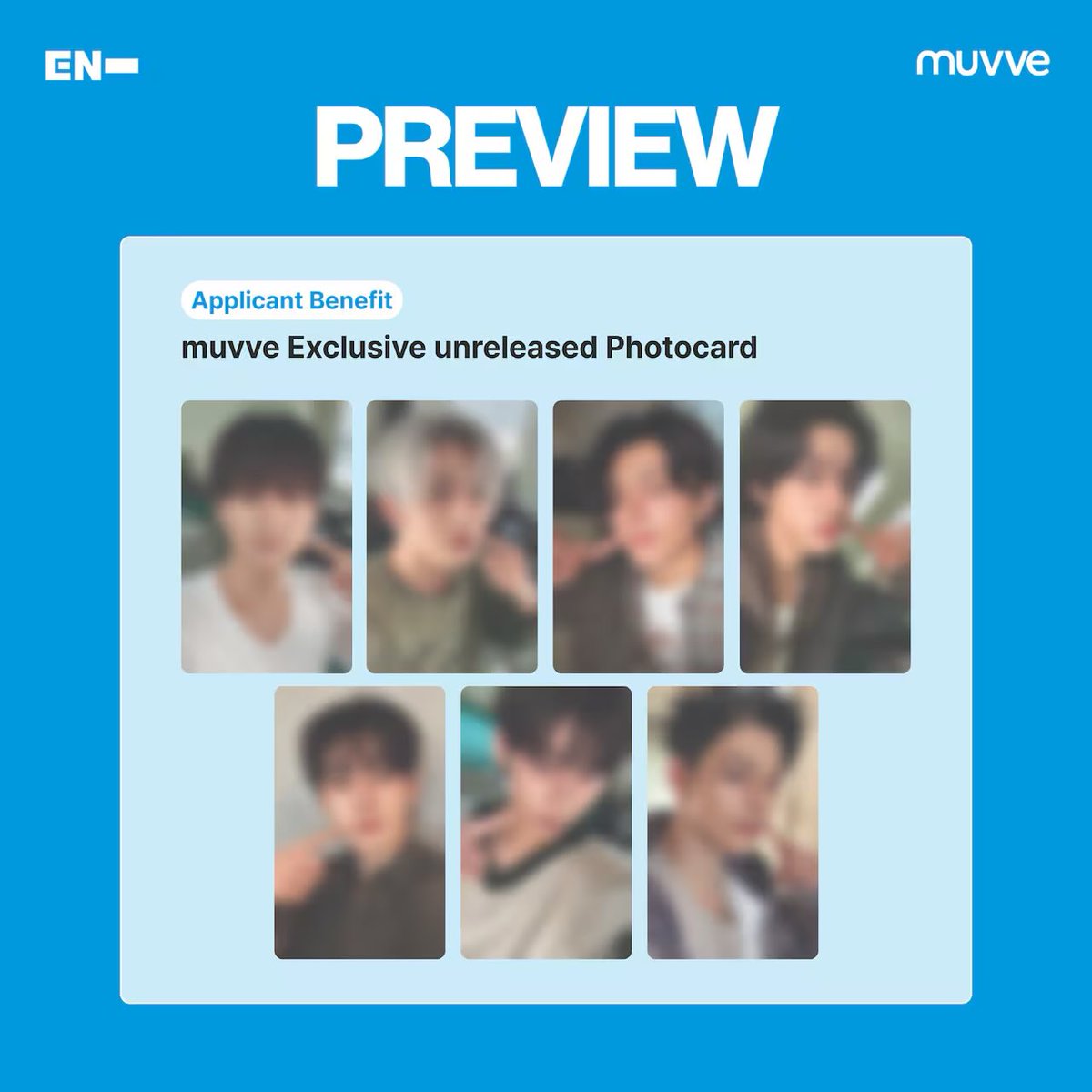 ENHYPEN 'THE SIN : VANISH' LUCKY DRAW🧛 muvveラキドロ Qoo10にて