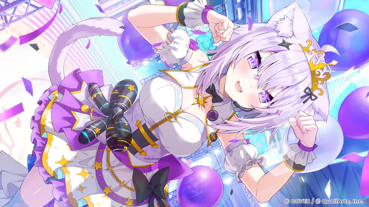 ◥◣ カードイラスト初公開② 🎉◢◤ ホロライブゲーマーズの #猫又