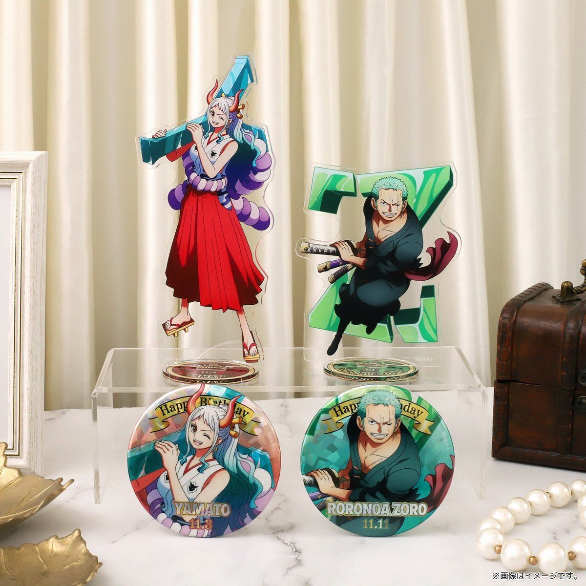 グッズ情報】 #麦わらストア 限定！ 11月のバースデーグッズが解禁され