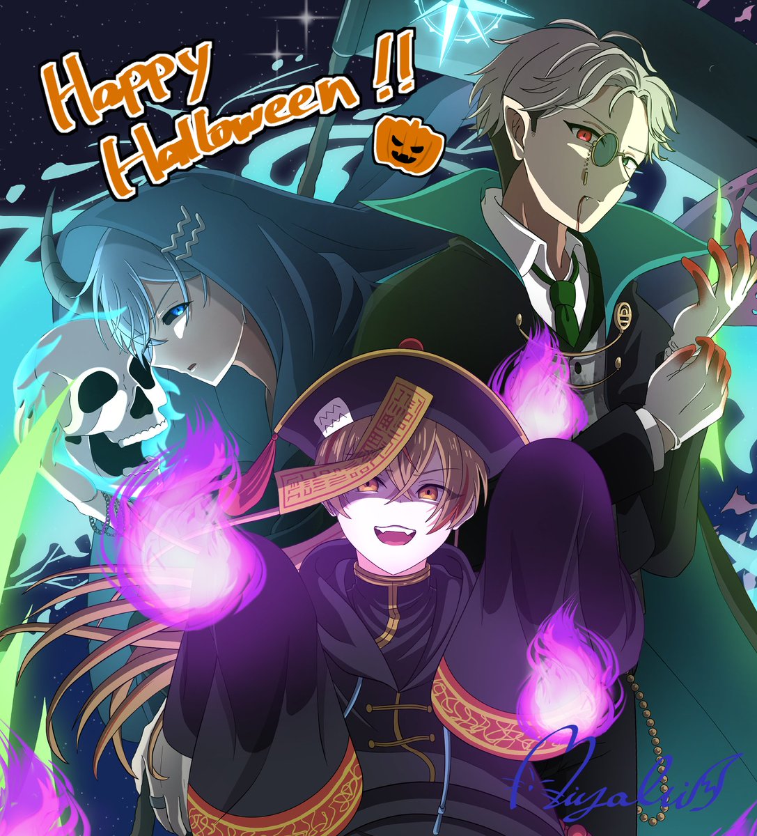 trick or treat🎃 #ハンドレ #ハンドレFA #ホークアイズ #物怪瑠衣 #司