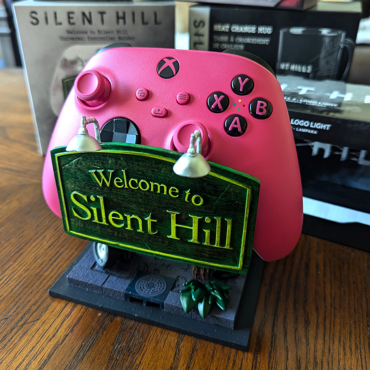 The Silent Hill 2 themed goodies I got from Gamestop last month. I
