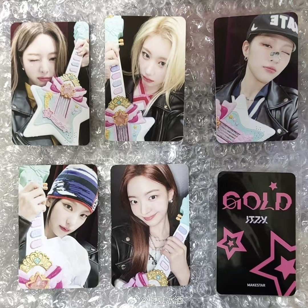 itzy GWBG 上海 makestar 限定特典 トレカ 5枚セット B itzy GWBG 上海