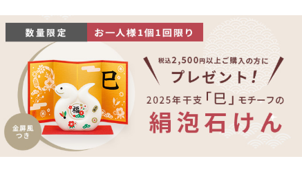 2024年も早いもので残り約ひと月… 税込2,500円以上ご購入で、来年の