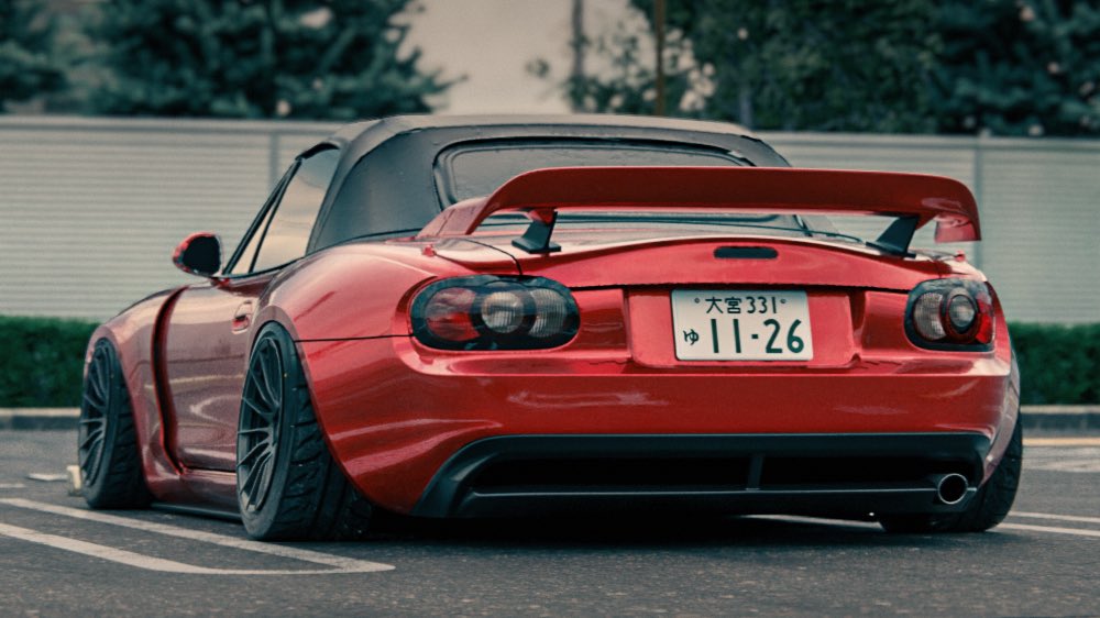 NBロードスター用のリアスポイラーが出来上がりました🔥🔥🔥 今月中に