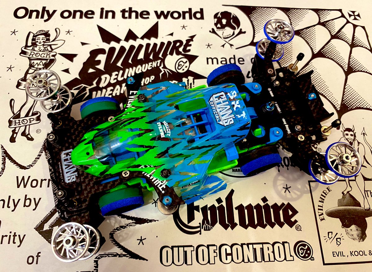 EW四駆 #イービルワイヤー #EVILWIRE 愛車の最後のセッティング出しは