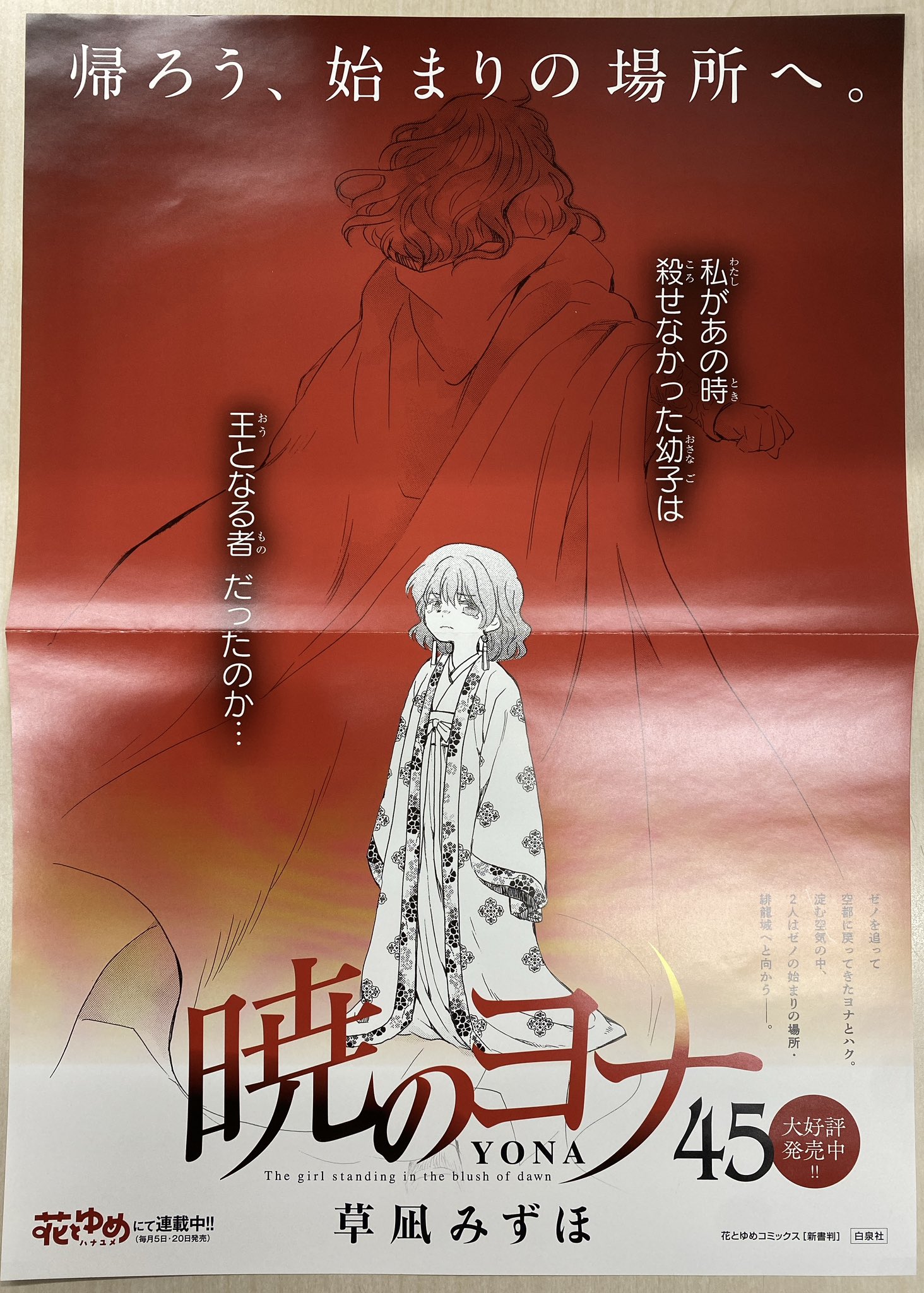 暁のヨナ 1巻-45巻 暁のヨナ 1〜45巻 暁のヨナ 45 (花とゆめコミックス