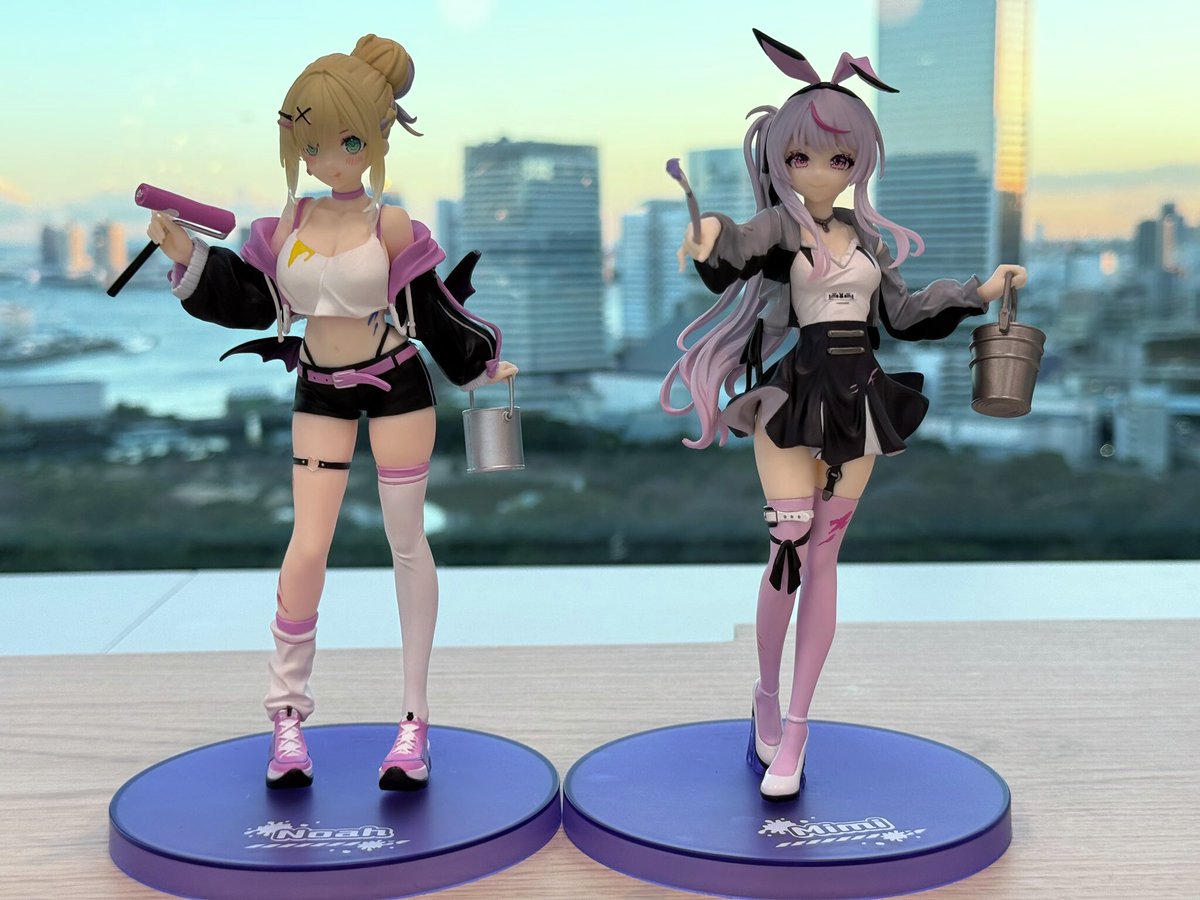 ✨💙GiGO限定💙✨／ ぶいすぽスケールフィギュア-Play with paint-は