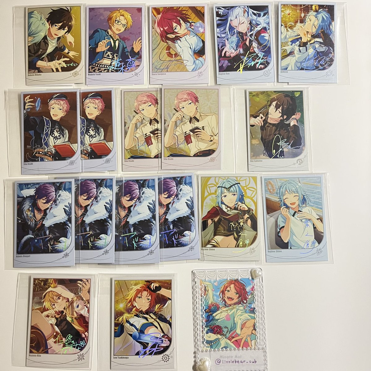 交換】あんスタ 中国 限定招募カード スカウト 2弾 ポラロイド 譲