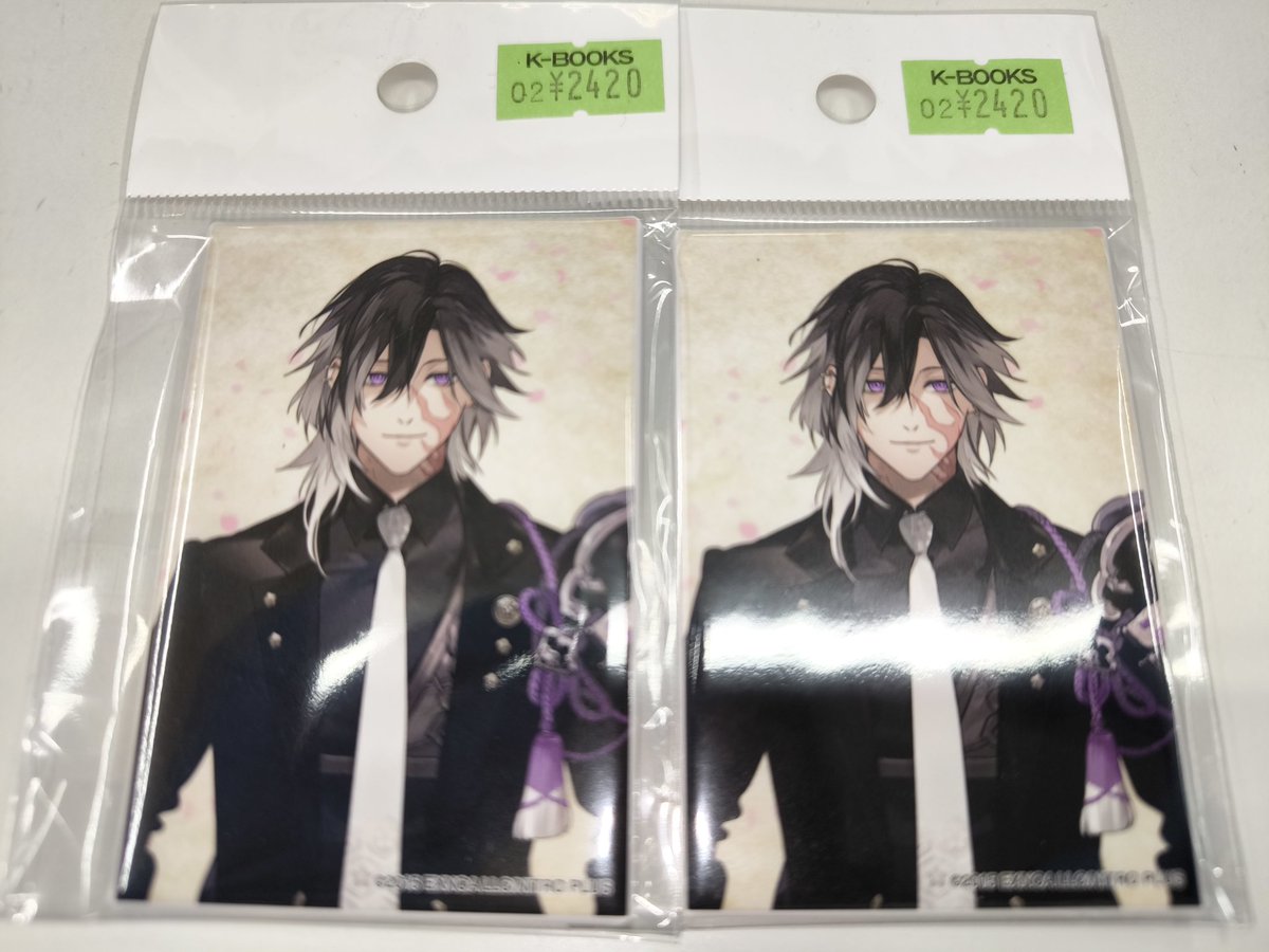 入荷情報】 刀剣乱舞 とうらぶ スクエア缶バッジ 跪坐 実休光忠 入荷