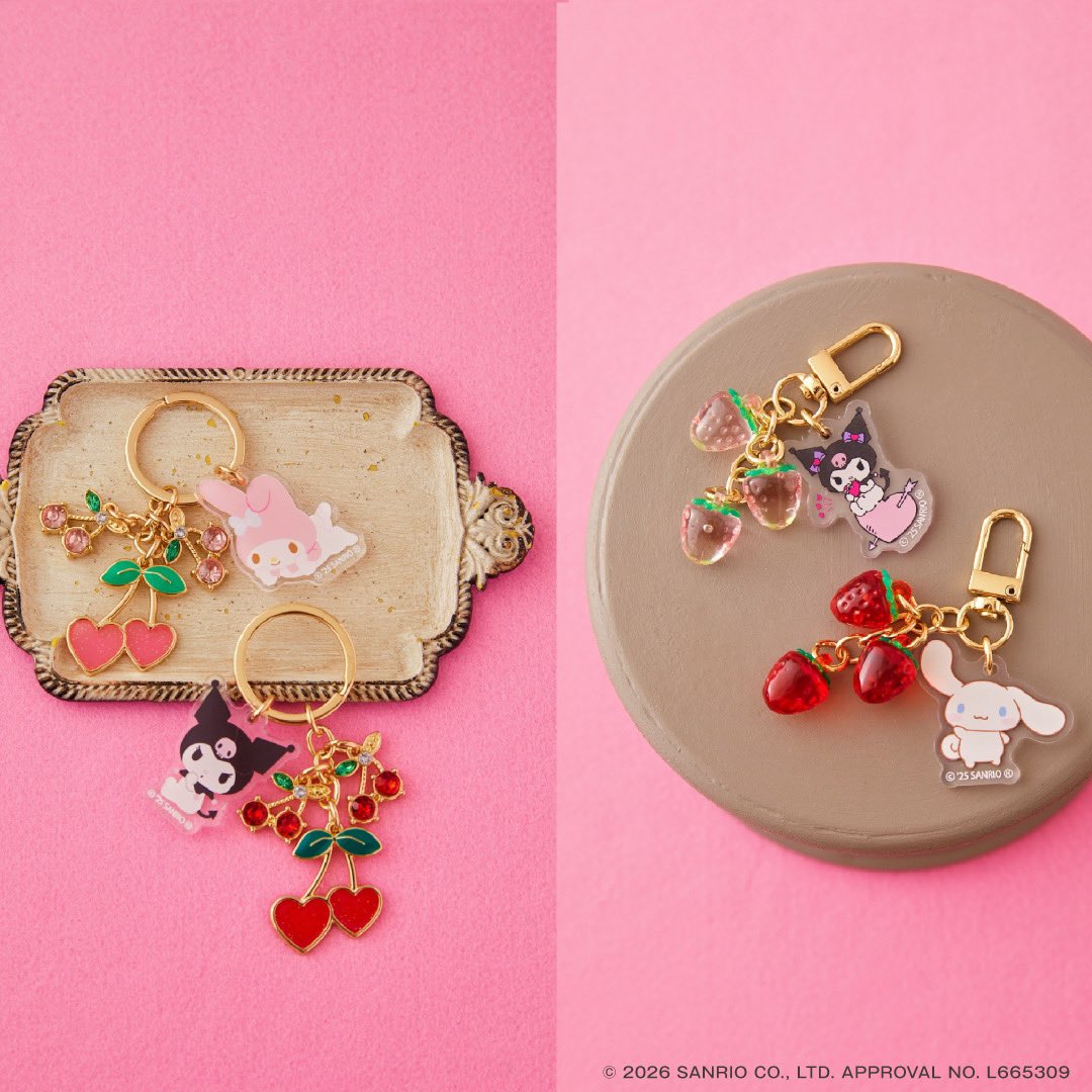 情報解禁 ハローキティ、シナモロール、マイメロディ、クロミと