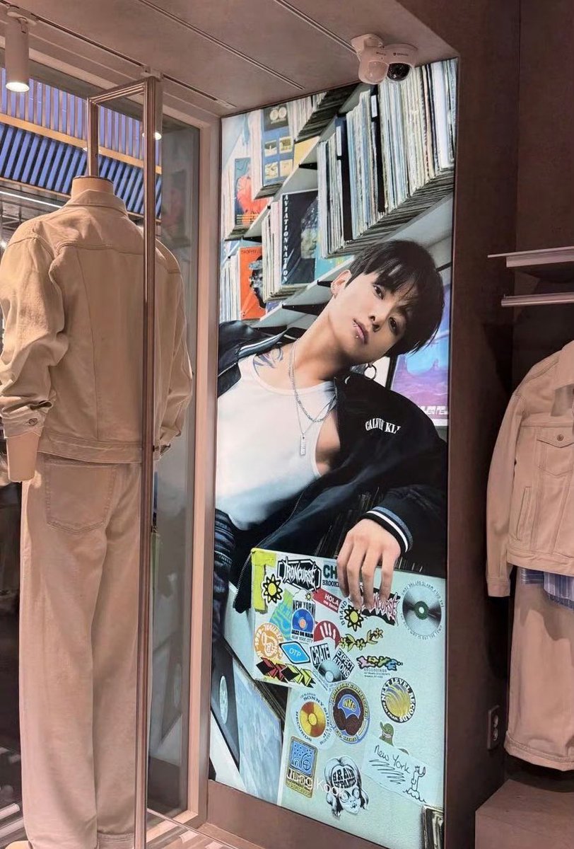 Jungkook looks so insanely perfect in the new Calvin Klein posters