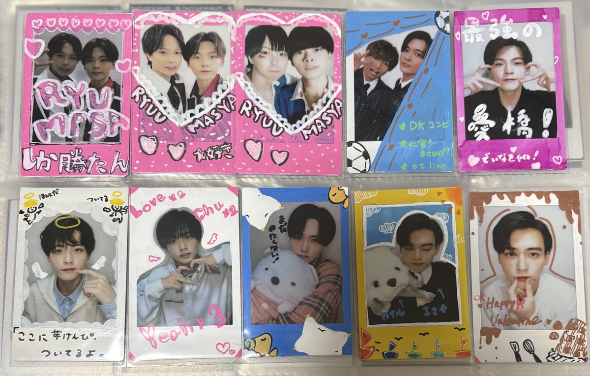 ReLIT リリット ハピカ チェキ 全てチェキです 譲:桃 白 緑 求:定価 (1