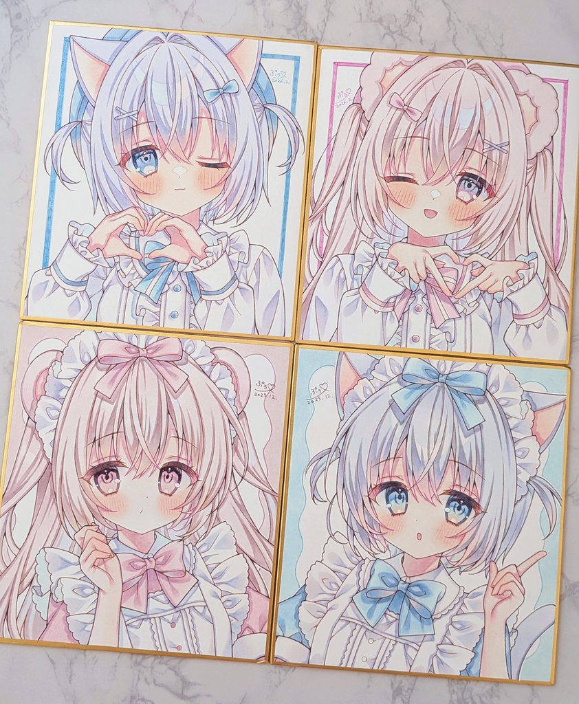 コミティアに持っていく色紙