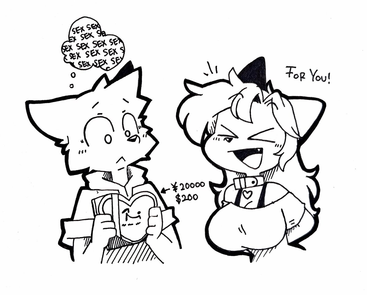 Post by Nicky wolf (commission closed) on X: 🐺🐶👍🍫