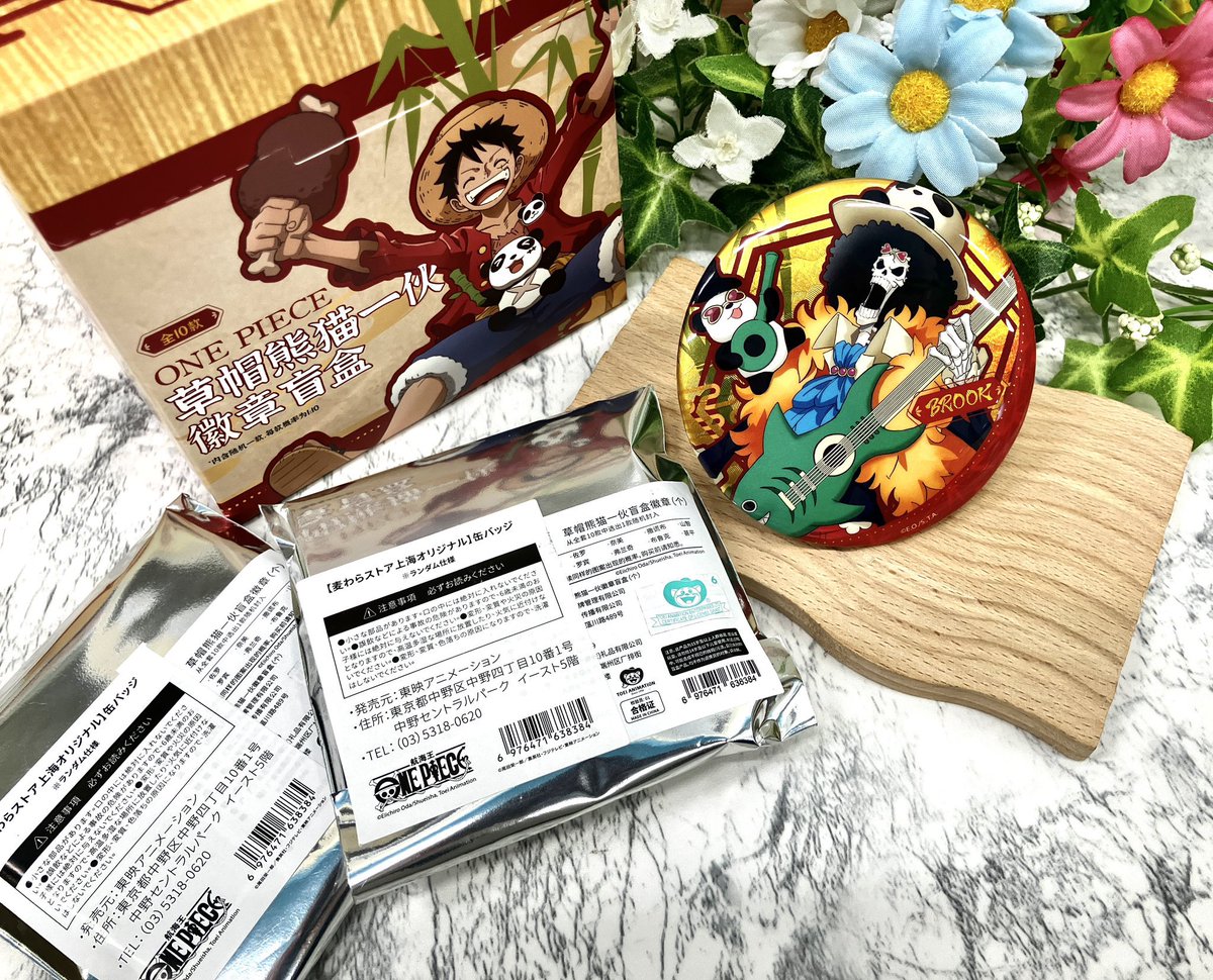 ワンピース お台場 ウエディング 缶バッジ バラティエ 全5種