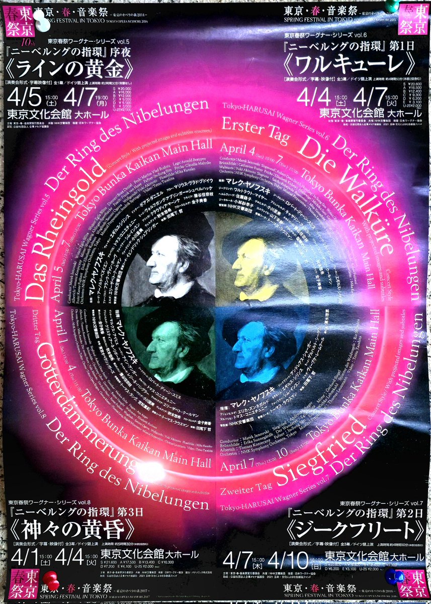 マレク・ヤノフスキ N響 ワーグナー 指環 東京・春・音楽祭 2014年4