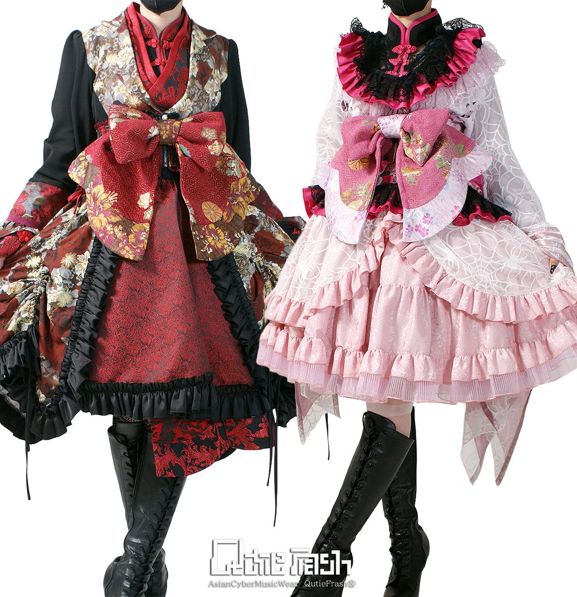 皆様の熱烈なアンコールにお応えしてバタフライリボン帯コルセット再