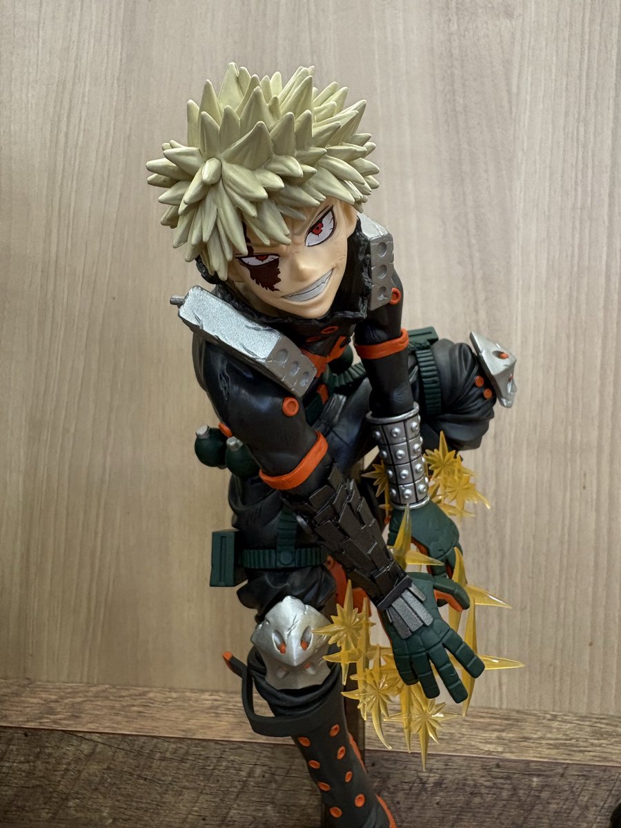 今日から登場の爆豪のかっちゃん取ってきました！！！ まじで