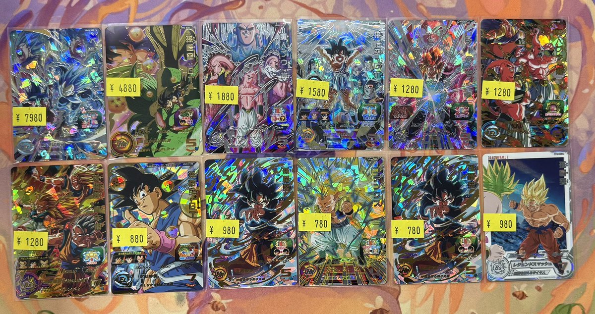 ドラゴンボールヒーローズ大量入荷🔥 未開封やLC・DA等状態綺麗目な