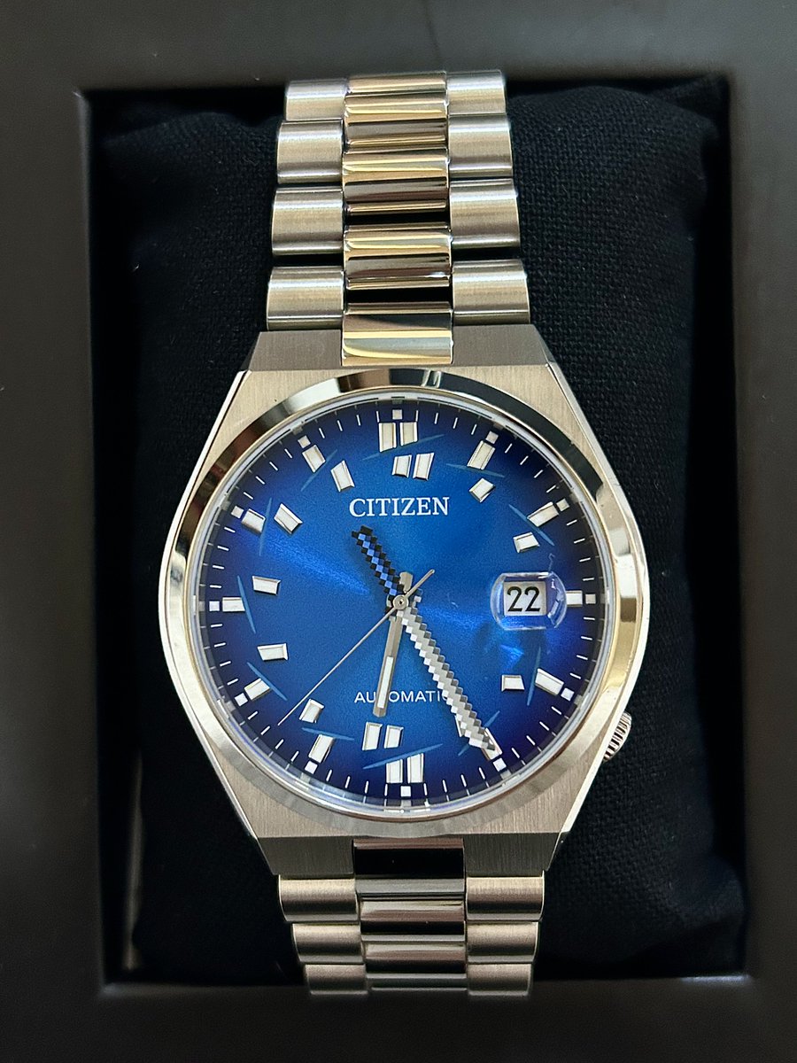 CITIZEN TSUYOSA × seconde/seconde/ 購入しました！ ピクセルの日本刀