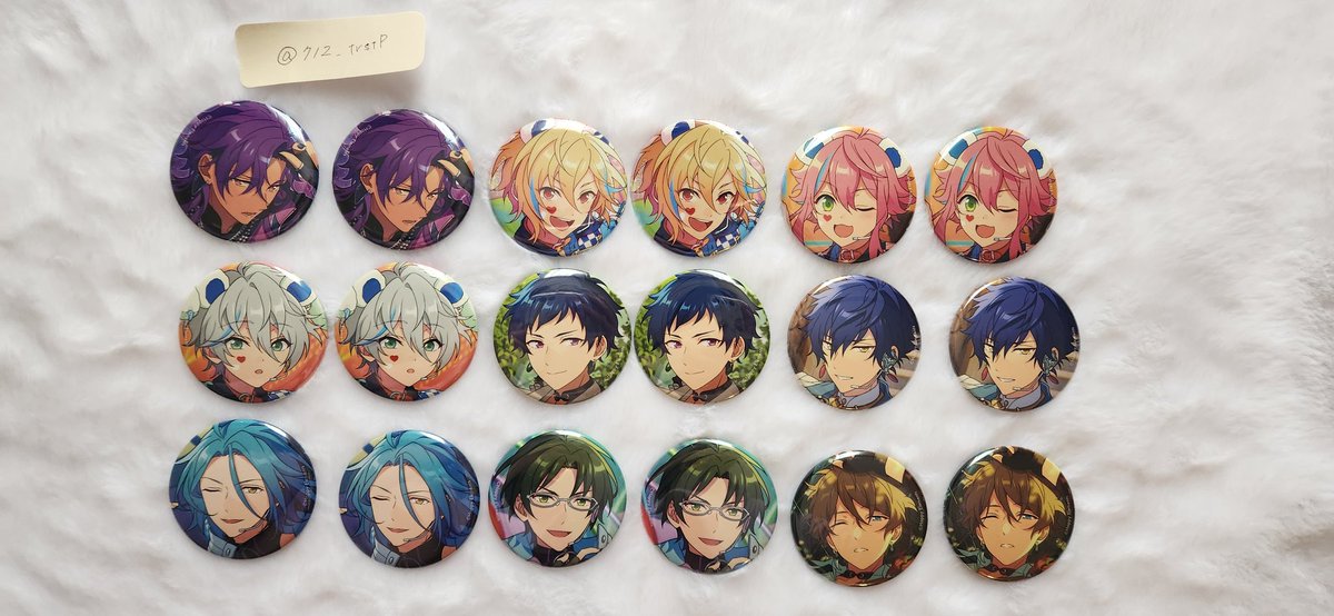 あんさんぶるスターズ!!Bright me up!! コレクション缶バッジ 2025 Nov